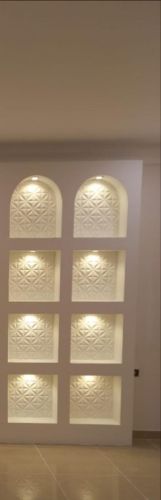 gypsum board partition tv box dec
