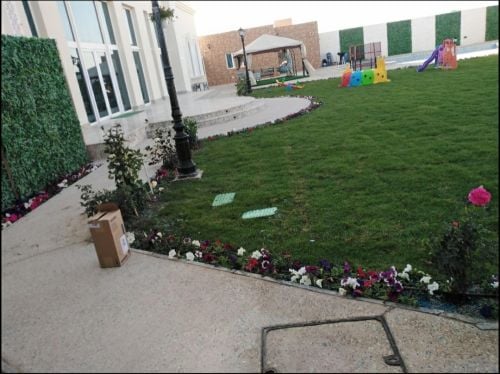 عمل الحدائق
