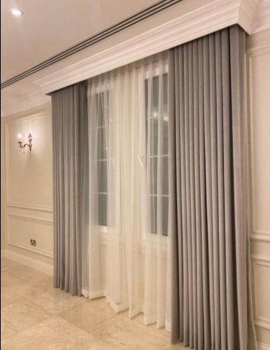 We sell new curtain  and make cur