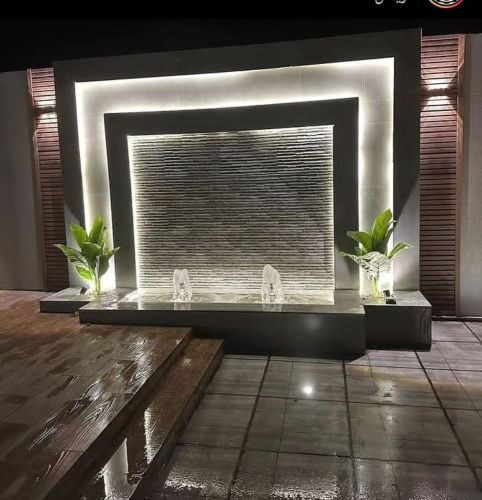 شلالات ونوافير حديثه