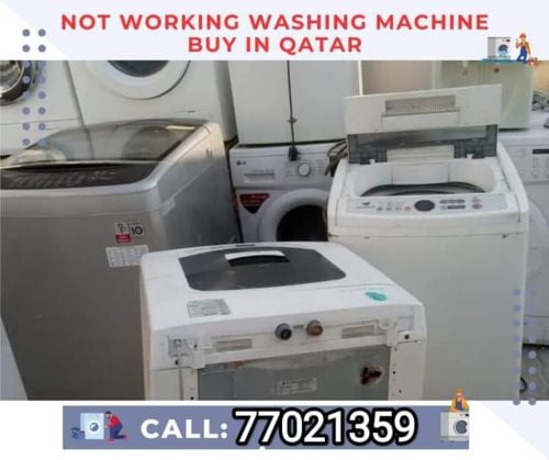 We Buy Damage Washing Machine