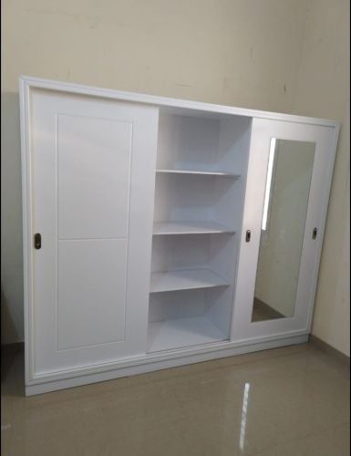 sliding wooden cupboard available