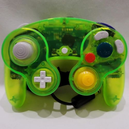 GAMECUBE CONTROLLER CLEAR Yellow