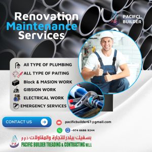 خدمات تجديد وصيانة المنازل