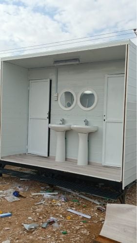cabin toilet kitchen available
