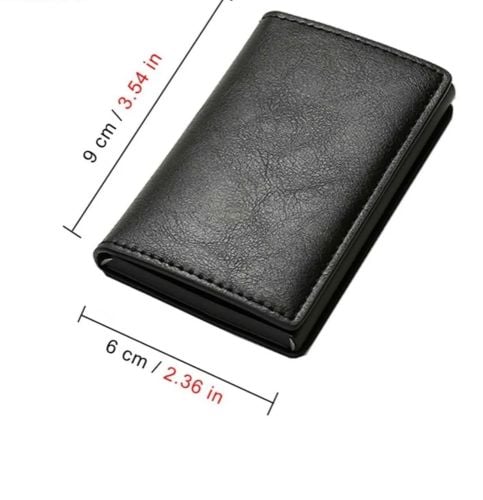 Leather card holder WALLET