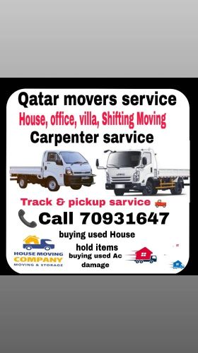 moving Shifting Carpenter service