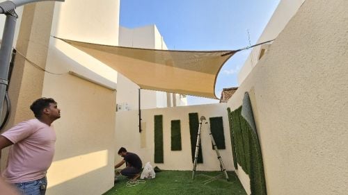 backyard tent
