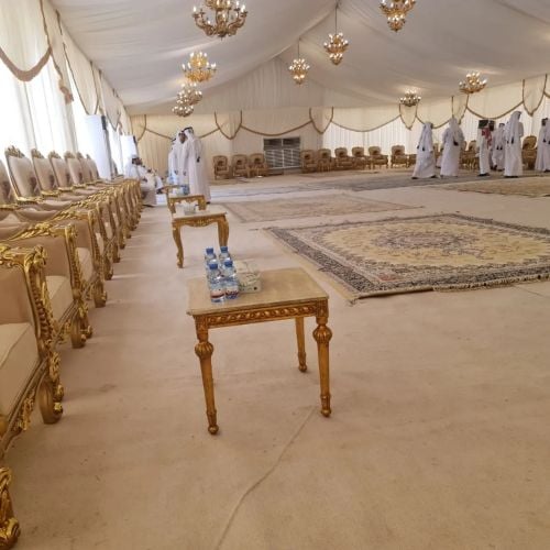 خيام عزاء خدمة 24 ساعة