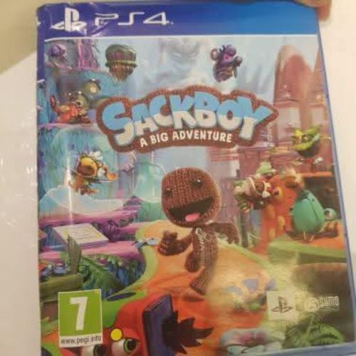 SACK BOY PS4 CD GREAT FOR KIDS