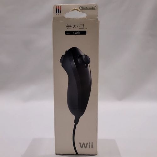 Wii Nunchuk Black
