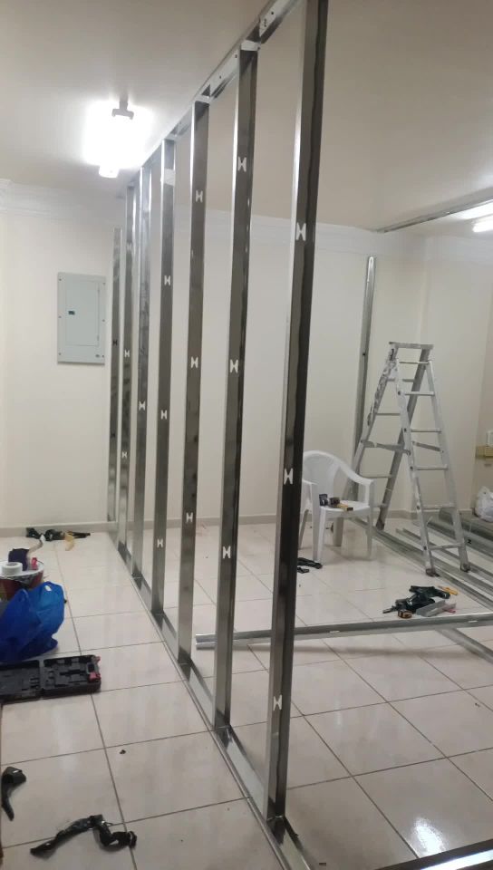 Doha gypsum Carpenter work