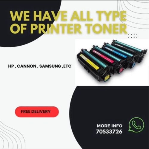ALL PRINTER INK /TONER AVAILABLE 