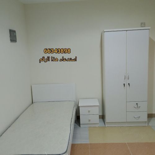 new wooden single bedroom set