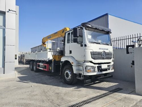 Shacman boom truck 6*4