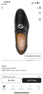 Gucci men shoes