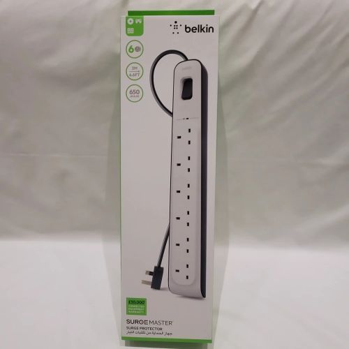 Belkin SURGE, 6 sockets.