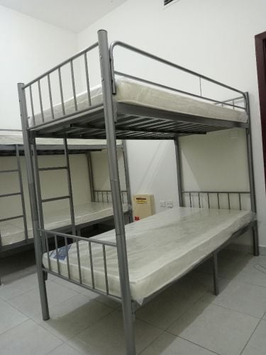 iron double bed available(new)