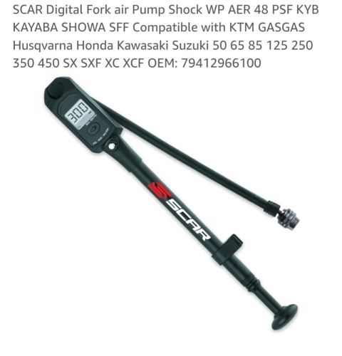 Digital Fork air Pump Shock WP. 3