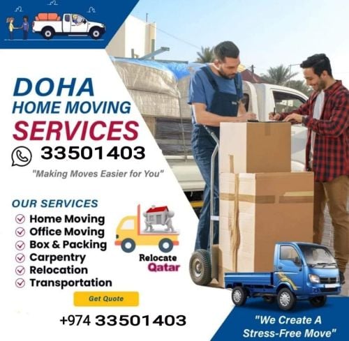 Moving home furniture, dismantlin