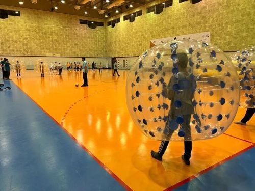 كرة التصادم للترفيه والتحدي 