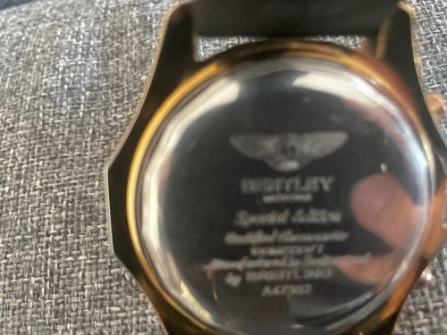 Bentley watch 