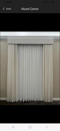 We make New curtain With fixing