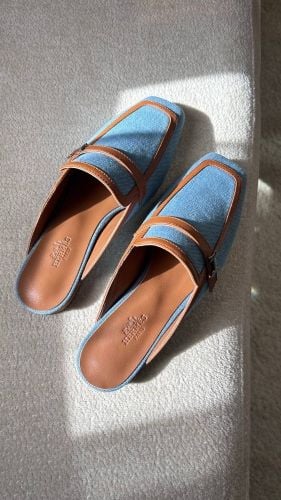 Hermes Groupie mule