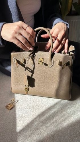 Hermes Birkin 25 Togo Etoupe