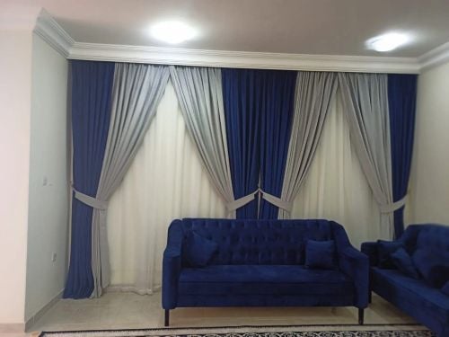 Curtain sell and fixing