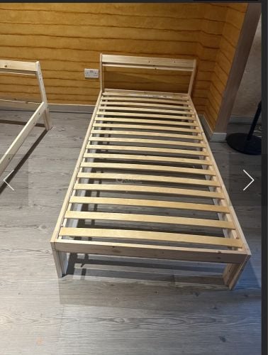 IKEA single bed and mattress