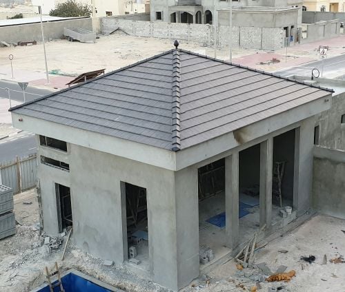 Roof Tiles Fixing Room & Majles