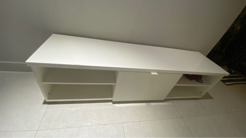 ikea tv stand white color 