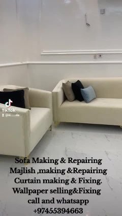 Re-upholstery and makingSofa Ma