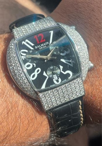 ساعة الماس بالكامل بسعر رخيص جدا