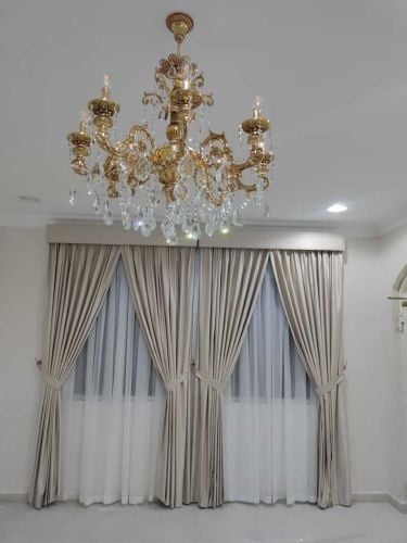 Today new curtains.