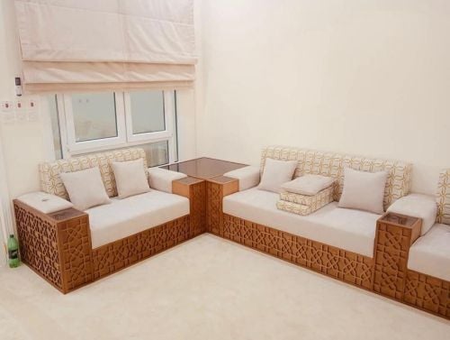 Original vanir wooden sofa