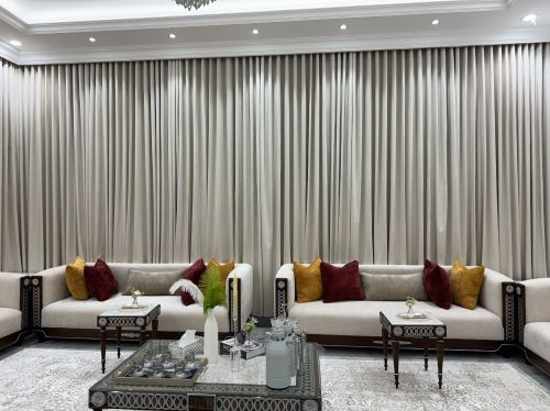 Lillian fabric curtain collection