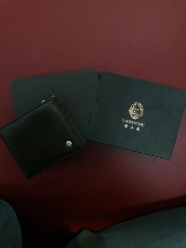 New Mens Wallet Black And Brown