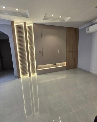 Television  decor & shelf design