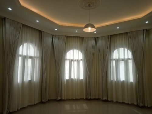 Unique wave curtain collection