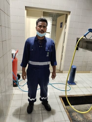Car wash and office boy