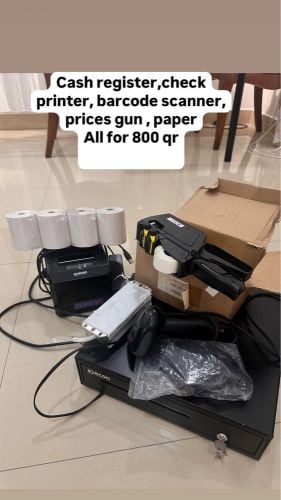 Cash Register, check printer 
