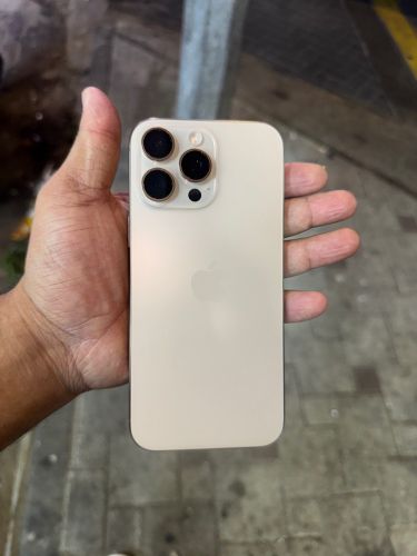 iPhone 16 pro max desert titanium