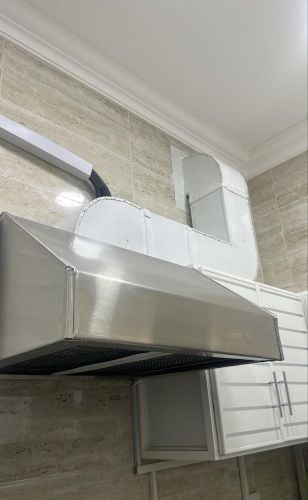 شفاط مطبخ من الفولاذ المقاوم للصد