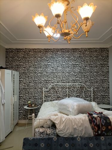 stone and brick design wallpaper