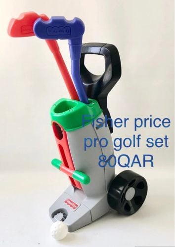 fisher price mini golf and ELC to