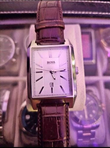 hugo boss dress watch