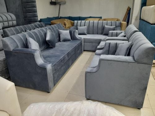 طقم كنب جديد جاهز للبيع