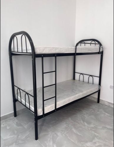 new steel single or double bed